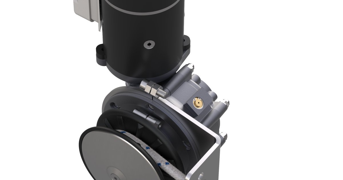 Maxi 44 windlass, 1500W 24V, starboard